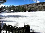 Lake Rescue area is excellent conditions for cross country skiing